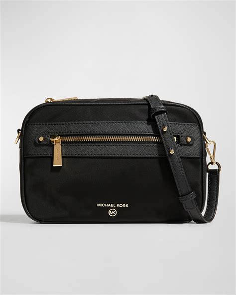 michael kors medium nylon camera bag